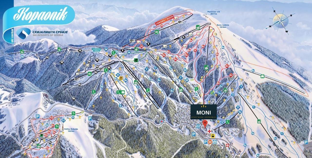 Moni Luxury Apartments Kopaonik Bagian luar foto